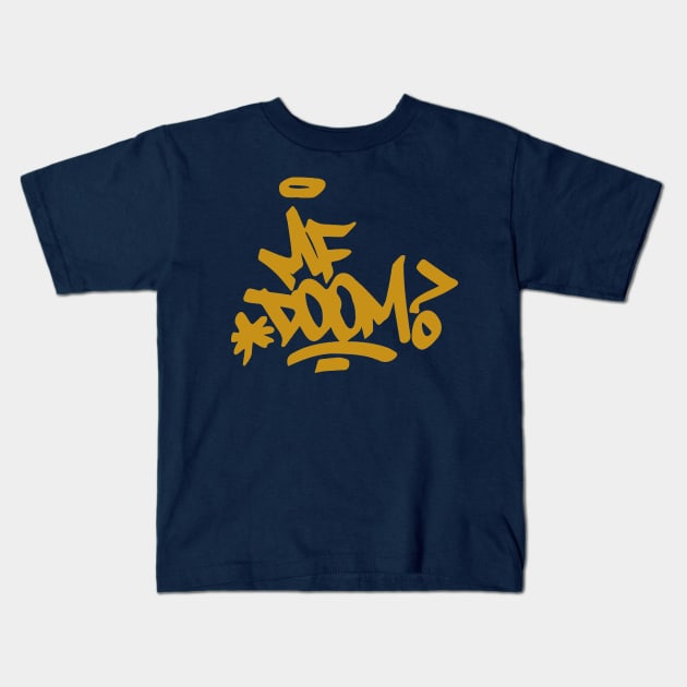 mf doom Kids T-Shirt by kongtala